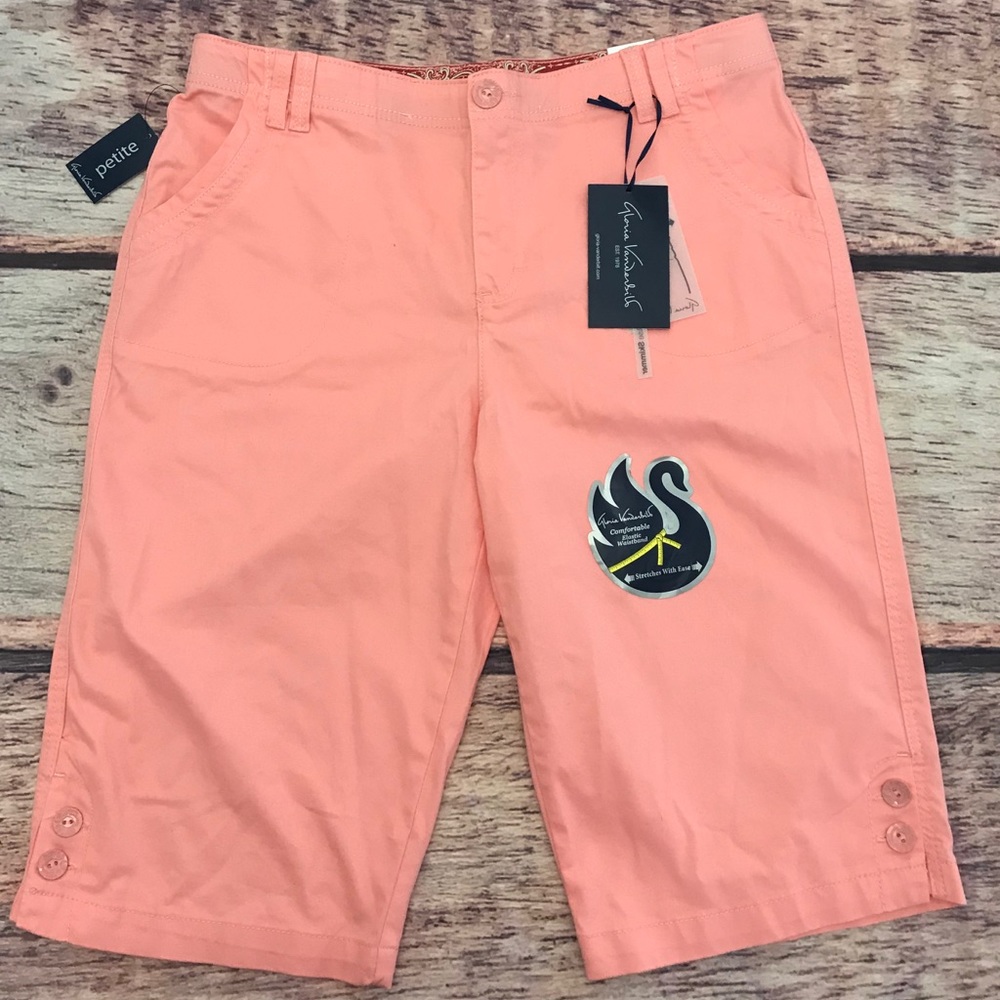 Gloria Vanderbilt Bermuda Shorts Petite Size 12P